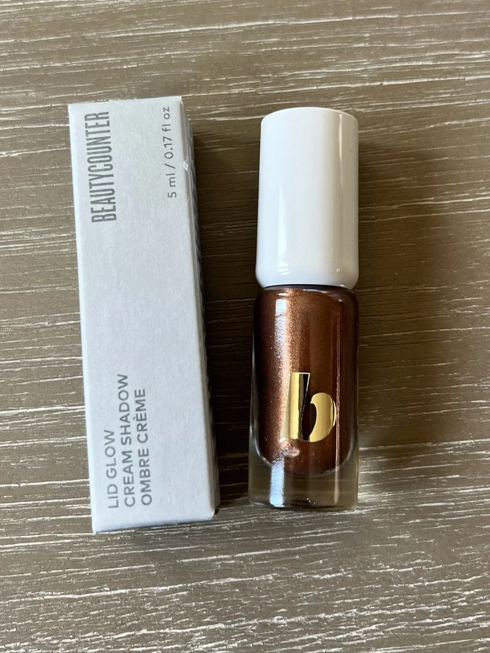 BeautyCounter Lid Glow Cream Shadow Ember Full Size 5ml